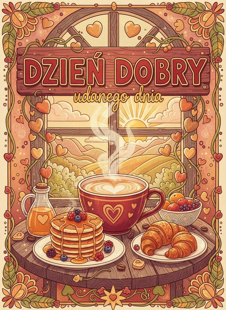 kartki na dzień dobry