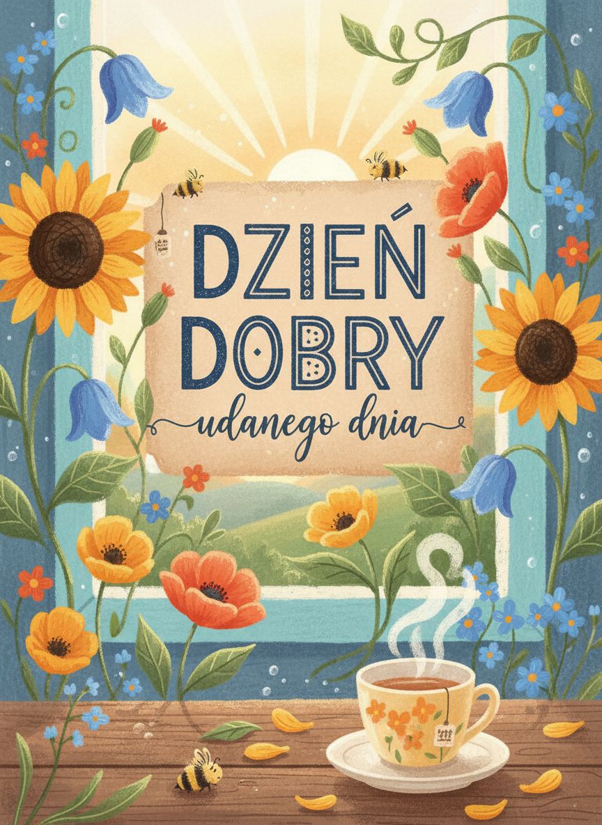 kartki na dzień dobry